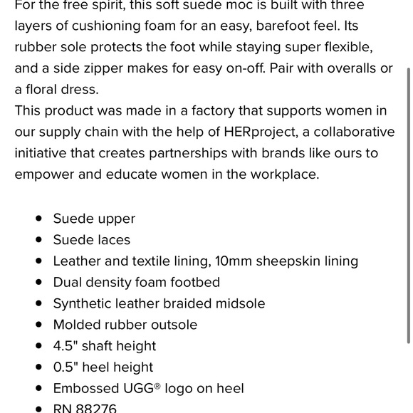 Ugg Reid Moc Bootie - Picture 7 of 7